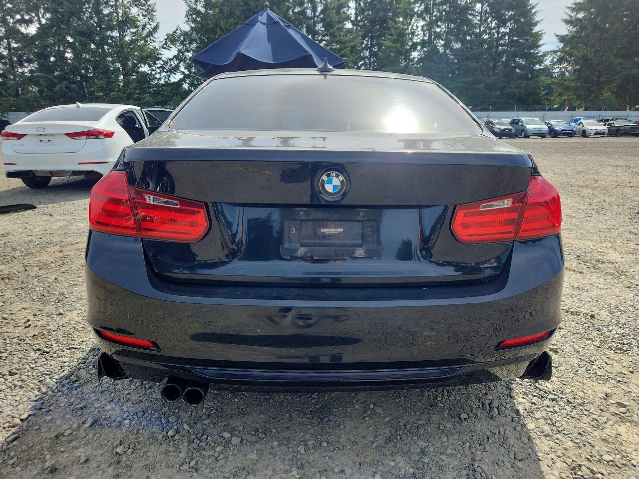 2014 Bmw 328 I Sulev Black vin: WBA3C1C58EK115312