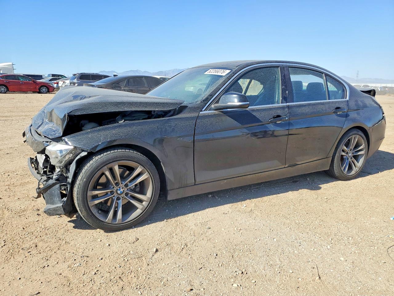 2015 Bmw 328 I Sulev Black vin: WBA3C1C58FK117868