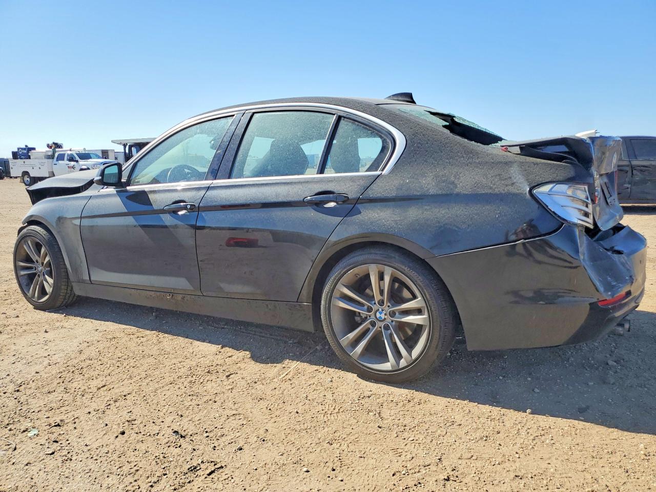 2015 Bmw 328 I Sulev Black vin: WBA3C1C58FK117868