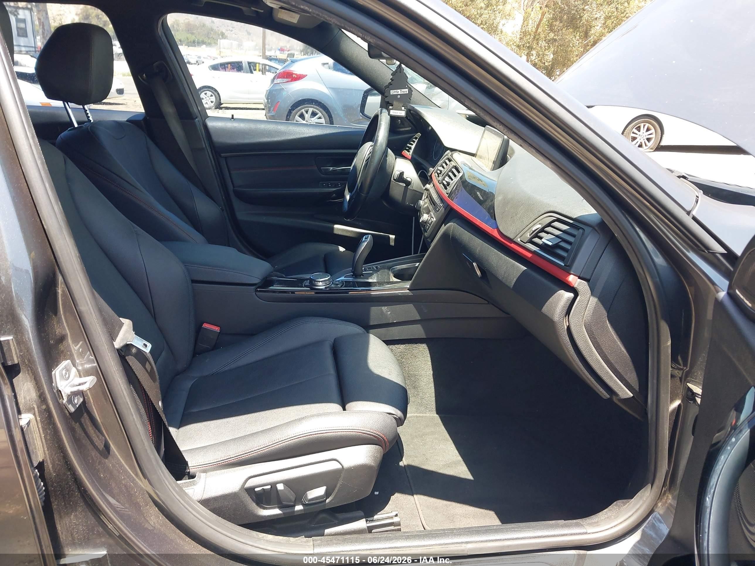 2015 Bmw 328i   Gray vin: WBA3C1C58FK122004