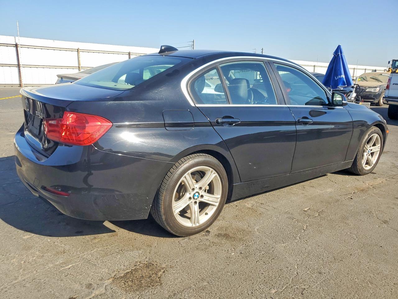 2015 Bmw 328 I Sulev Black vin: WBA3C1C58FP851445