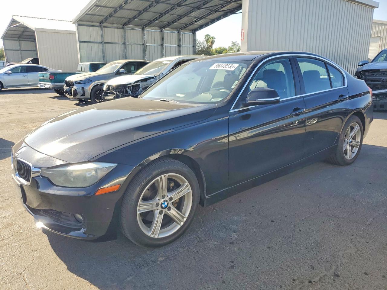2015 Bmw 328 I Sulev Black vin: WBA3C1C58FP851445