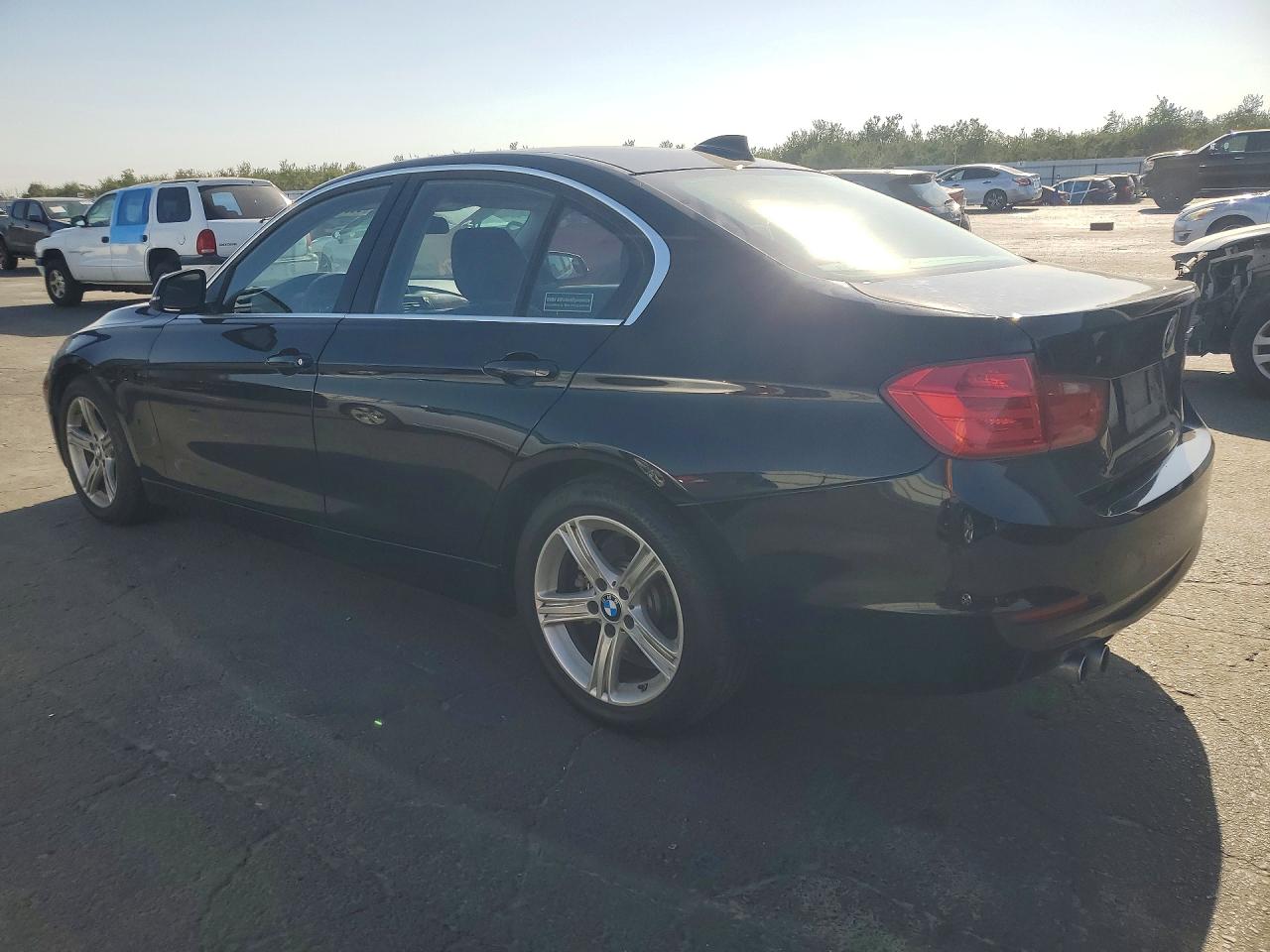 2015 Bmw 328 I Sulev Black vin: WBA3C1C58FP851445