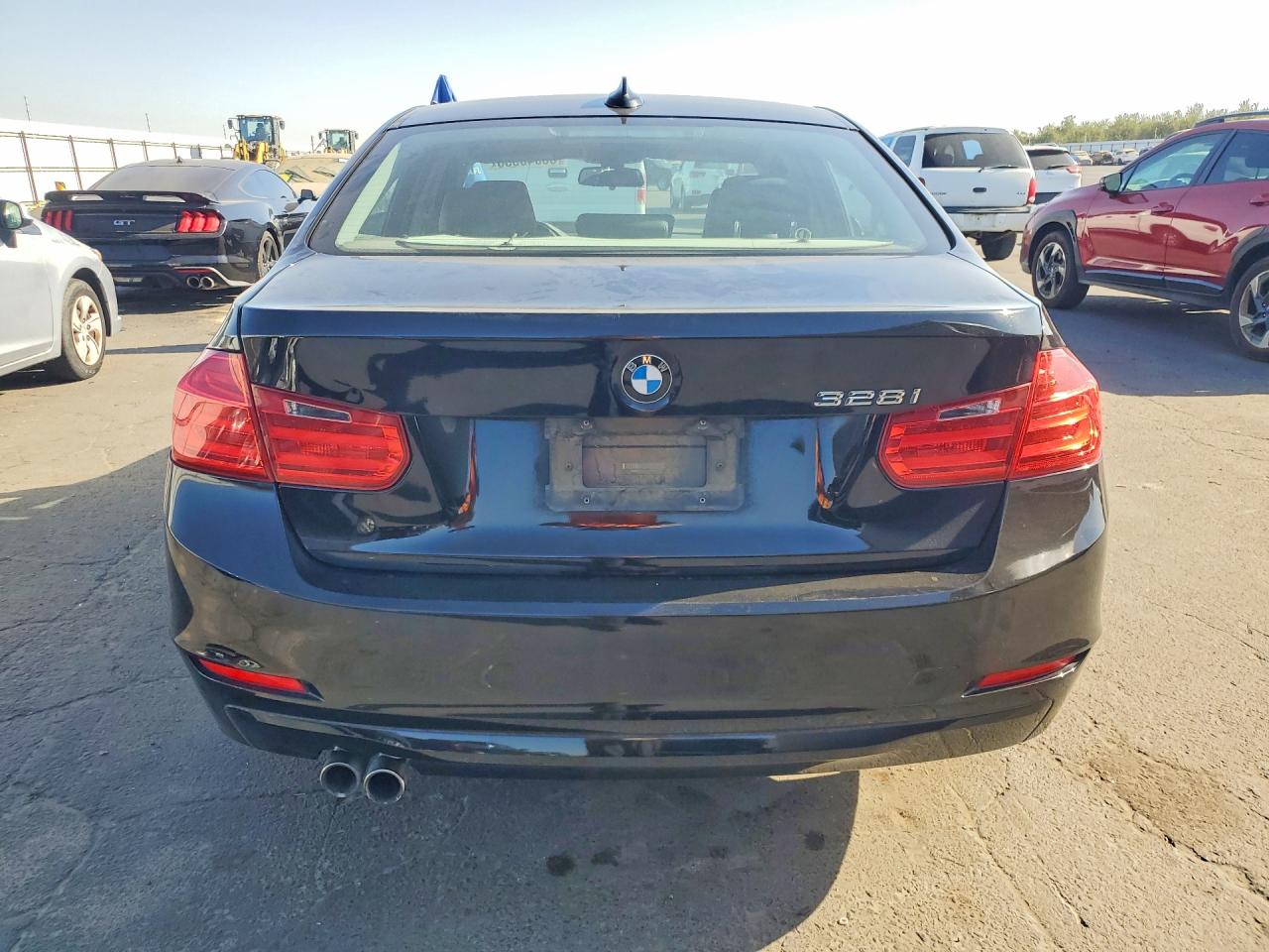 2015 Bmw 328 I Sulev Black vin: WBA3C1C58FP851445