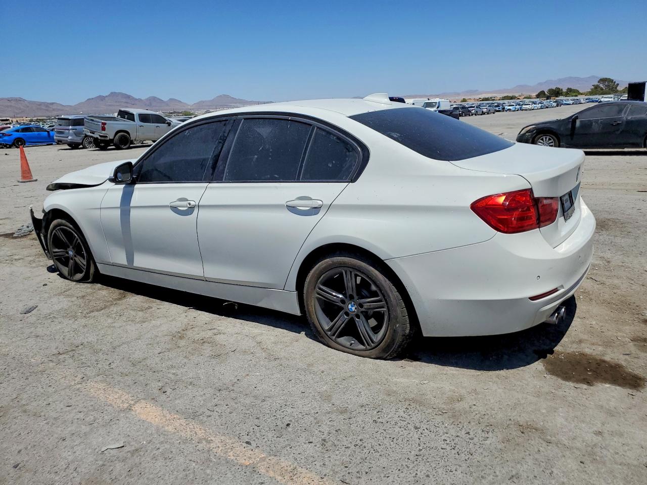 2015 Bmw 328 I Sulev White vin: WBA3C1C58FP852112