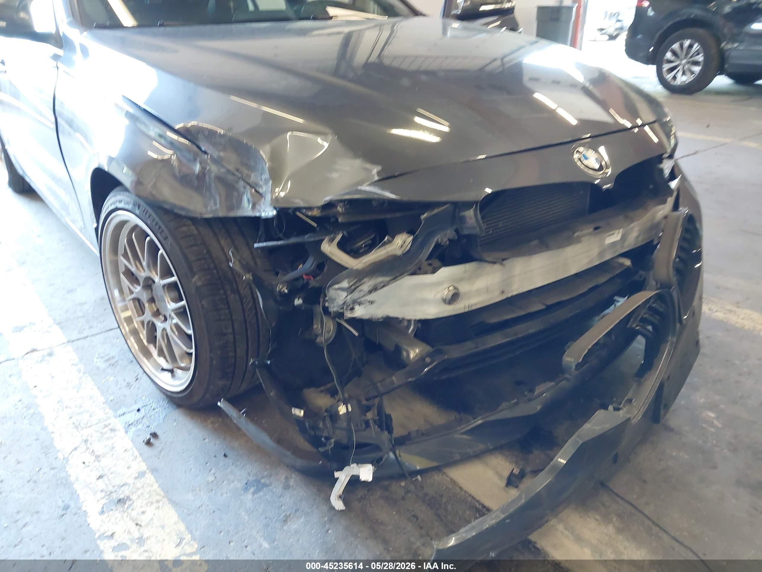2015 Bmw 328i   Gray vin: WBA3C1C58FP852353