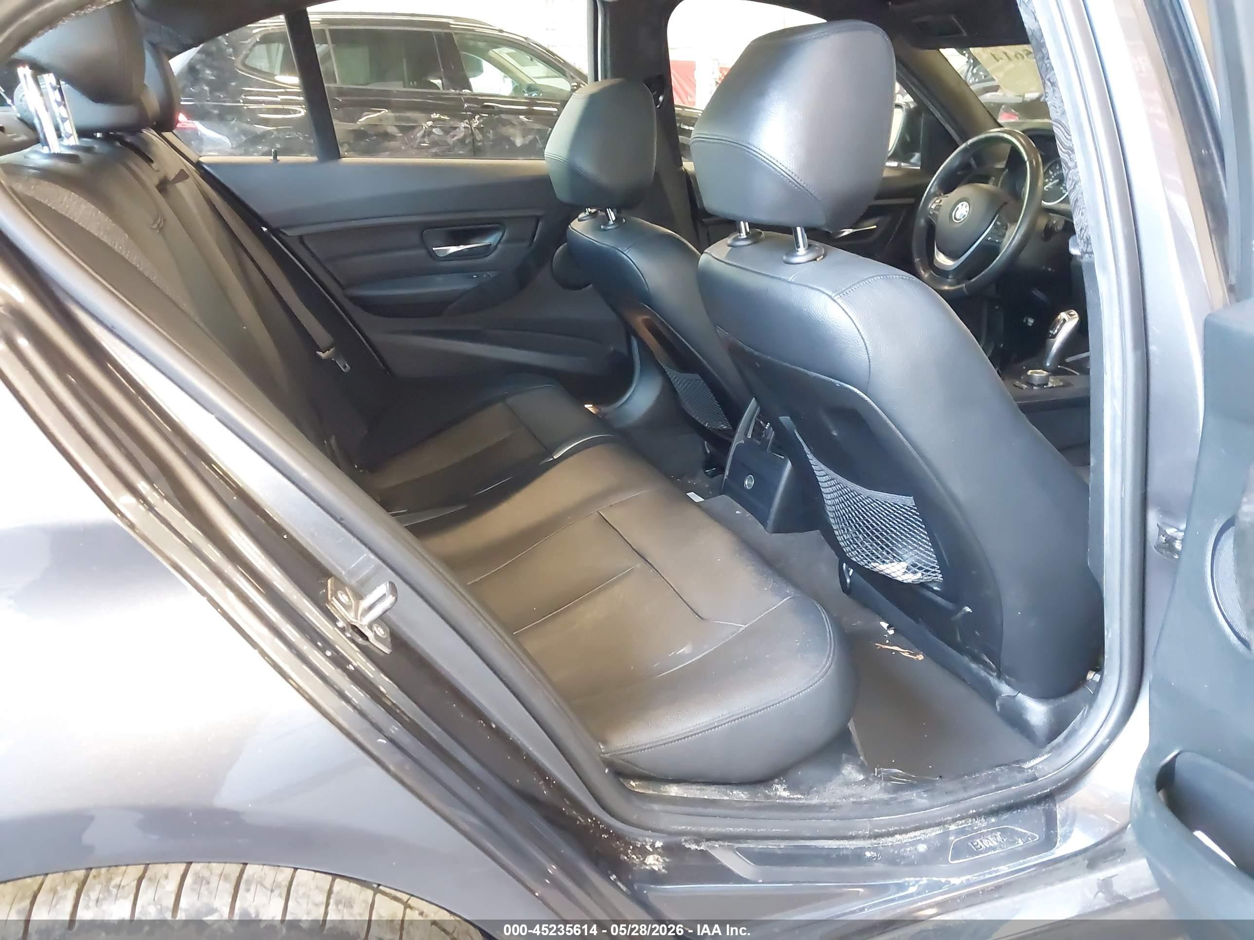 2015 Bmw 328i   Gray vin: WBA3C1C58FP852353