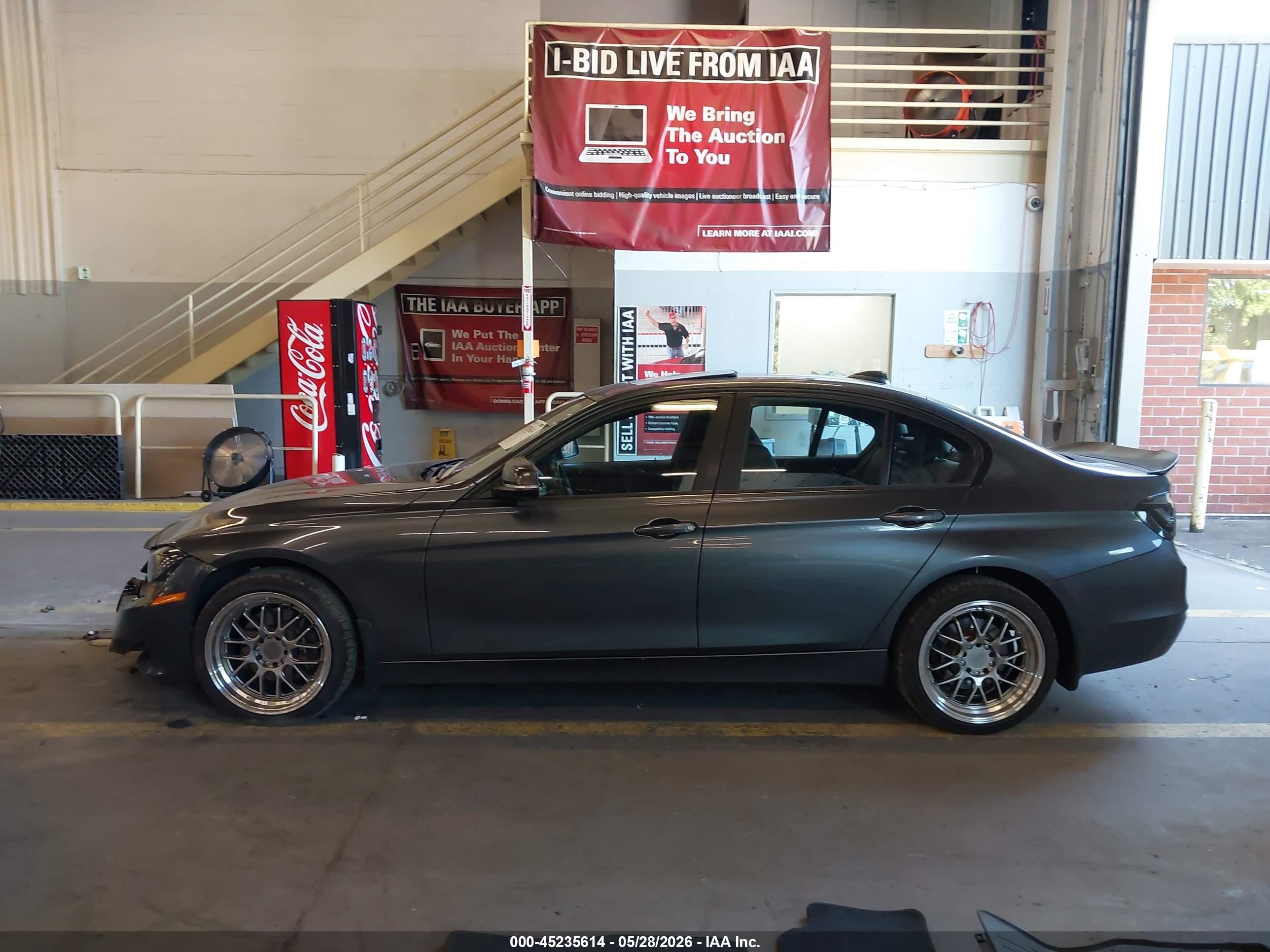 2015 Bmw 328i   Gray vin: WBA3C1C58FP852353