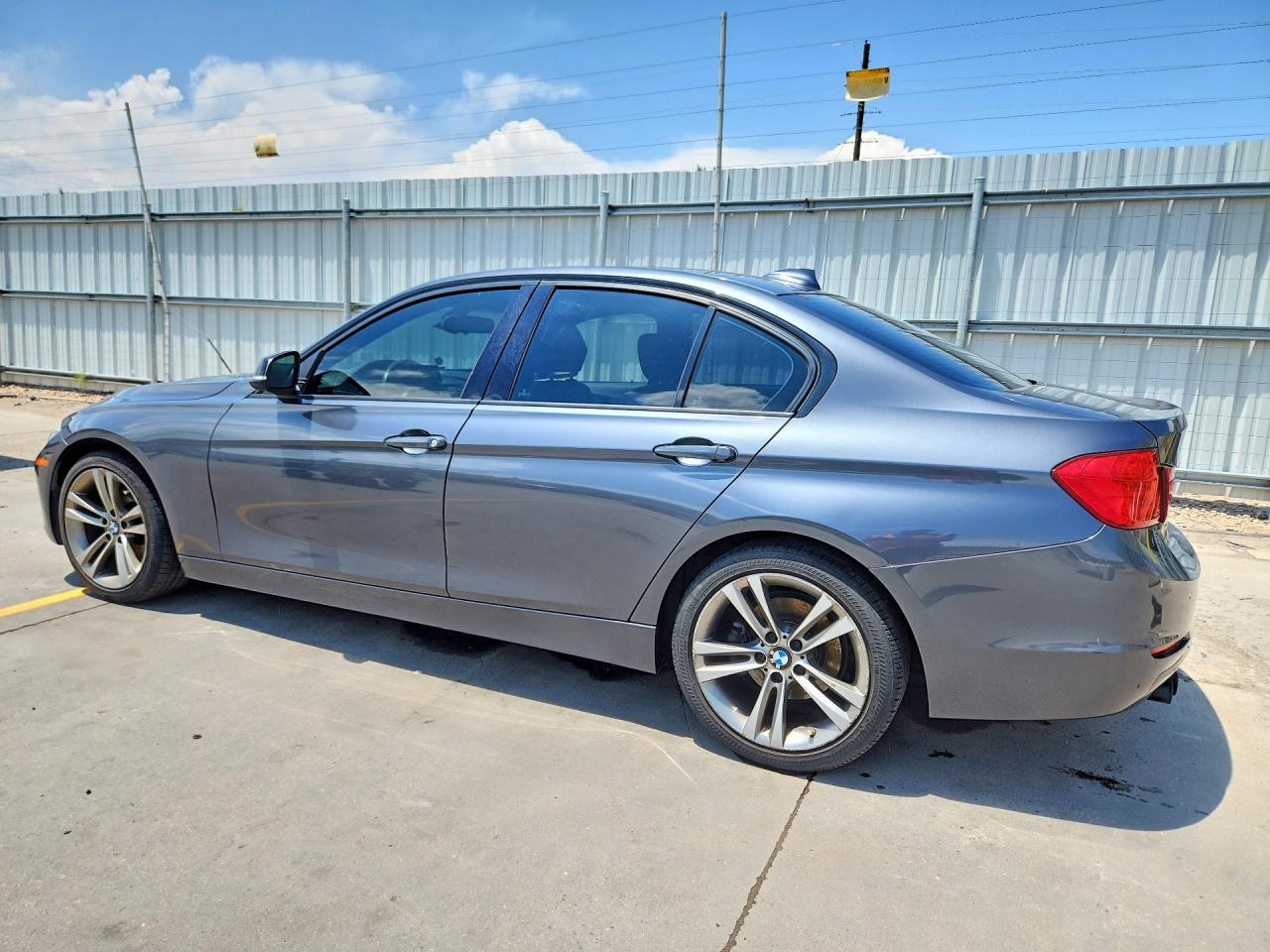 2012 Bmw 328 I Sulev Gray vin: WBA3C1C59CF430089