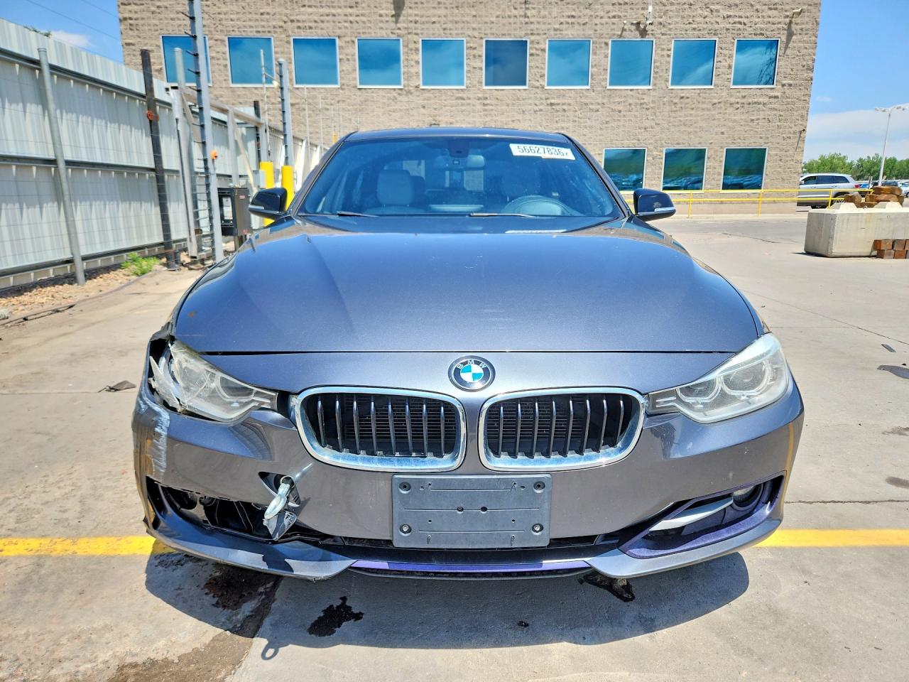 2012 Bmw 328 I Sulev Gray vin: WBA3C1C59CF430089