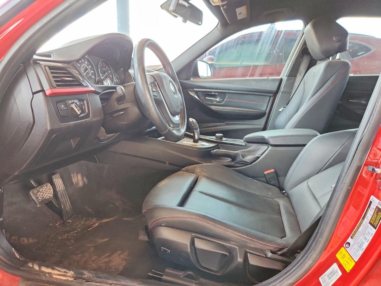 2012 Bmw 328 I Sulev Red vin: WBA3C1C59CF432487