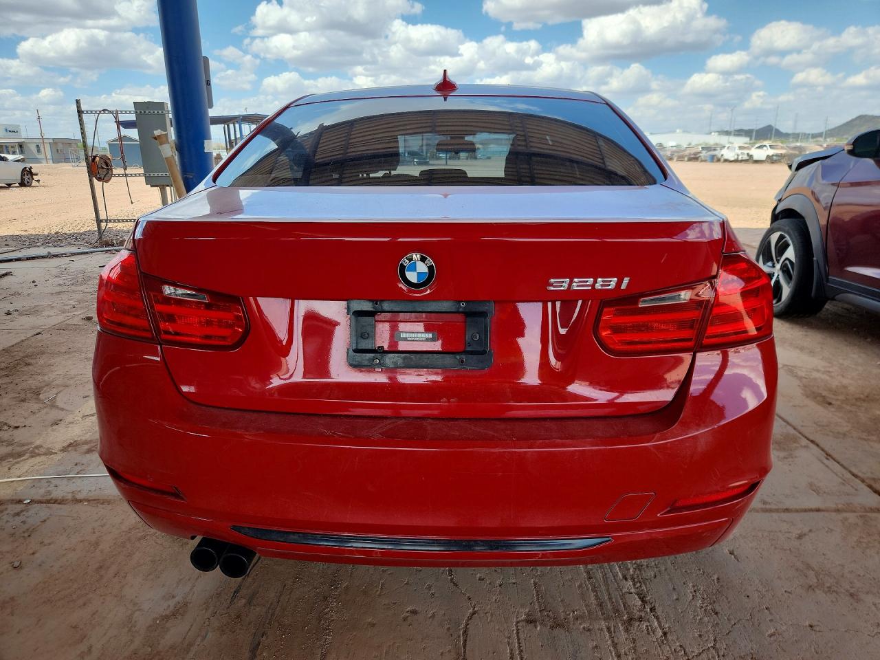 2012 Bmw 328 I Sulev Red vin: WBA3C1C59CF432487