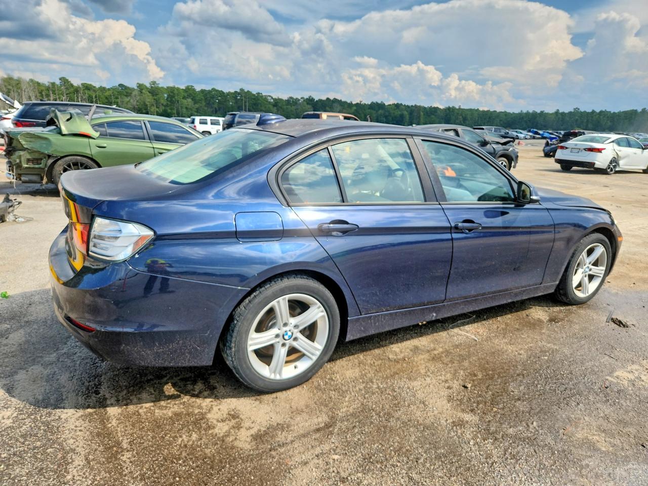 2012 Bmw 328 I Sulev Blue vin: WBA3C1C59CF433090