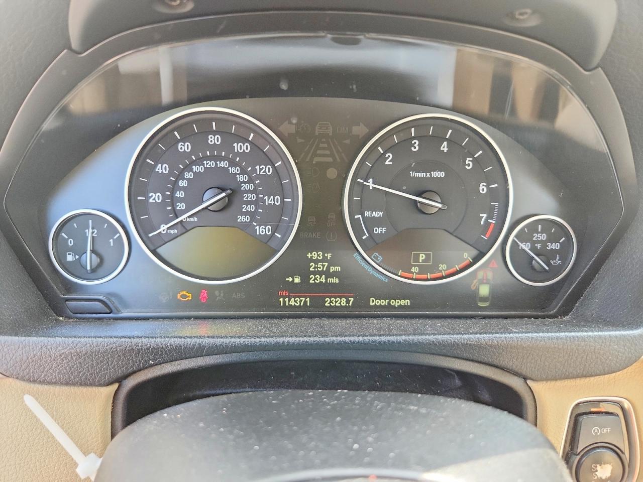 2012 Bmw 328 I Sulev Blue vin: WBA3C1C59CF433090