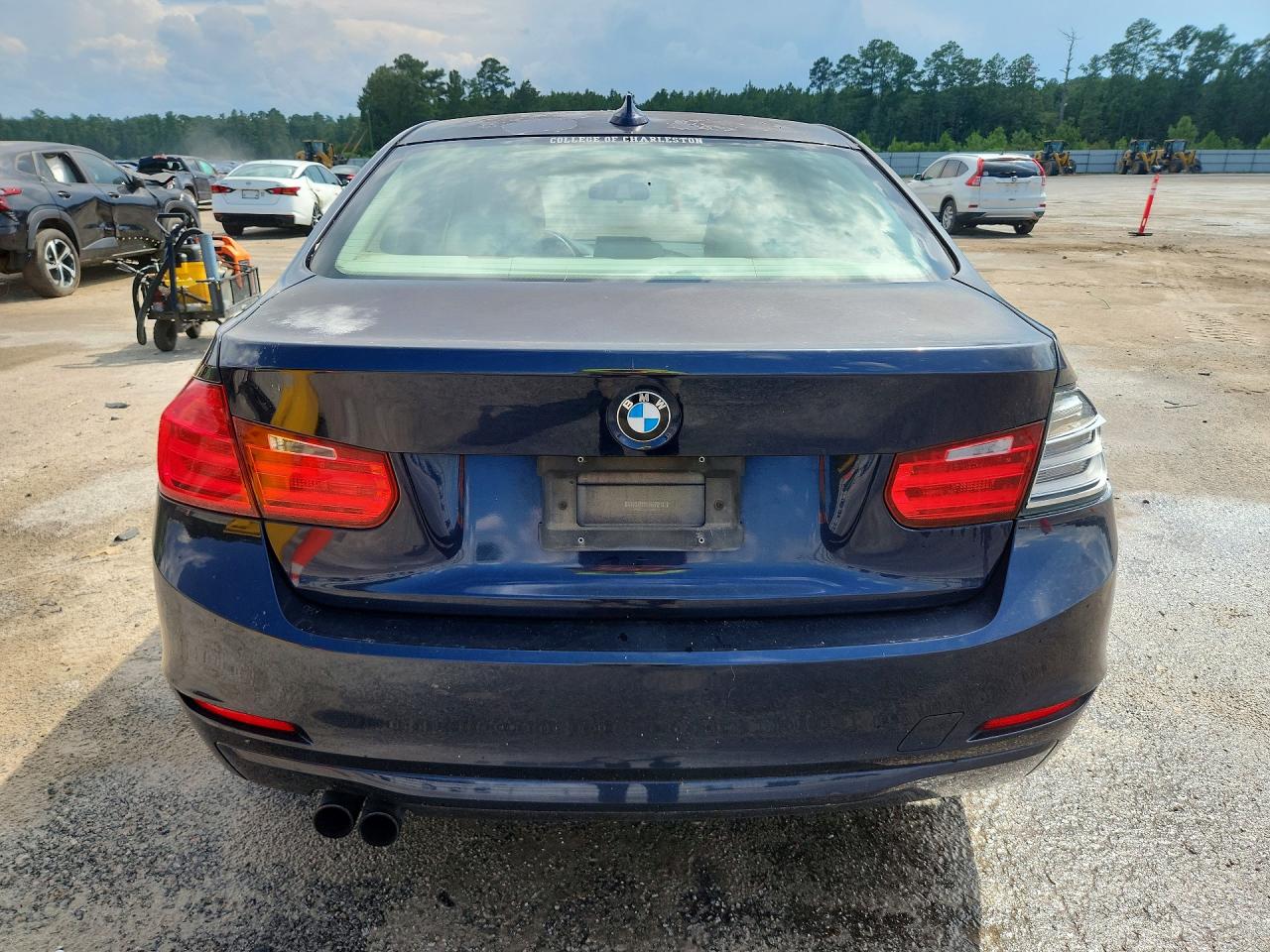 2012 Bmw 328 I Sulev Blue vin: WBA3C1C59CF433090