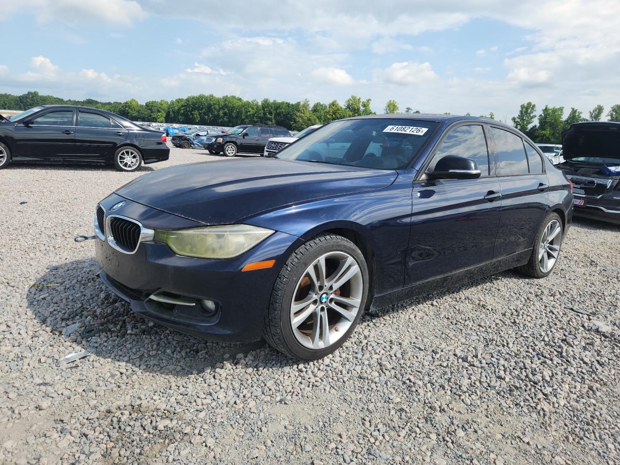 2013 Bmw 328 I Sulev Blue vin: WBA3C1C59DF434998