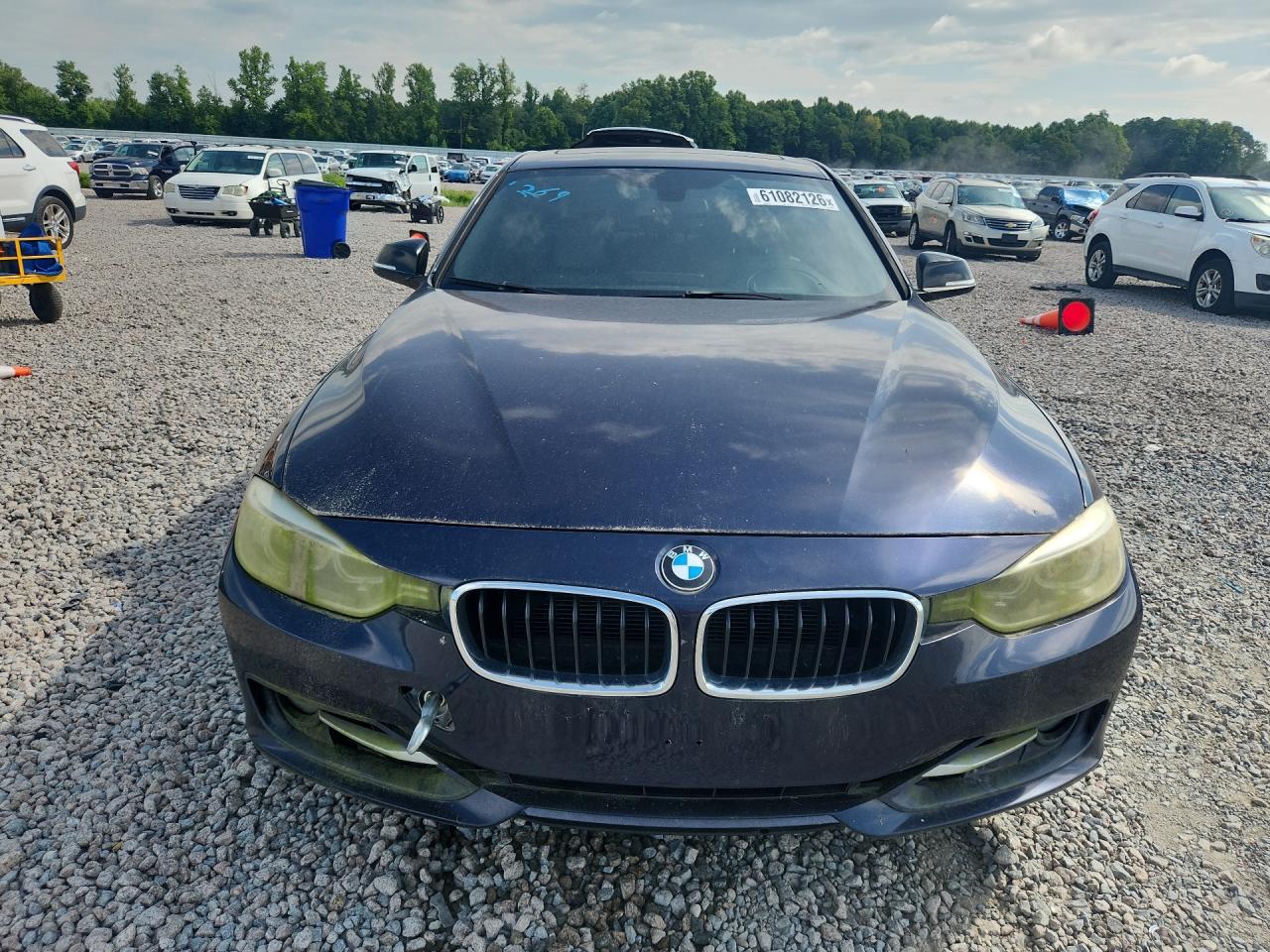 2013 Bmw 328 I Sulev Blue vin: WBA3C1C59DF434998