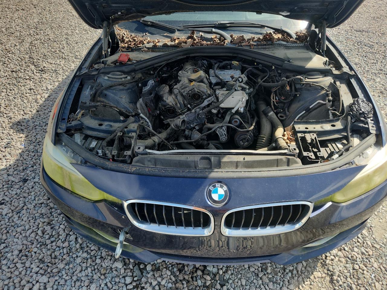 2013 Bmw 328 I Sulev Blue vin: WBA3C1C59DF434998