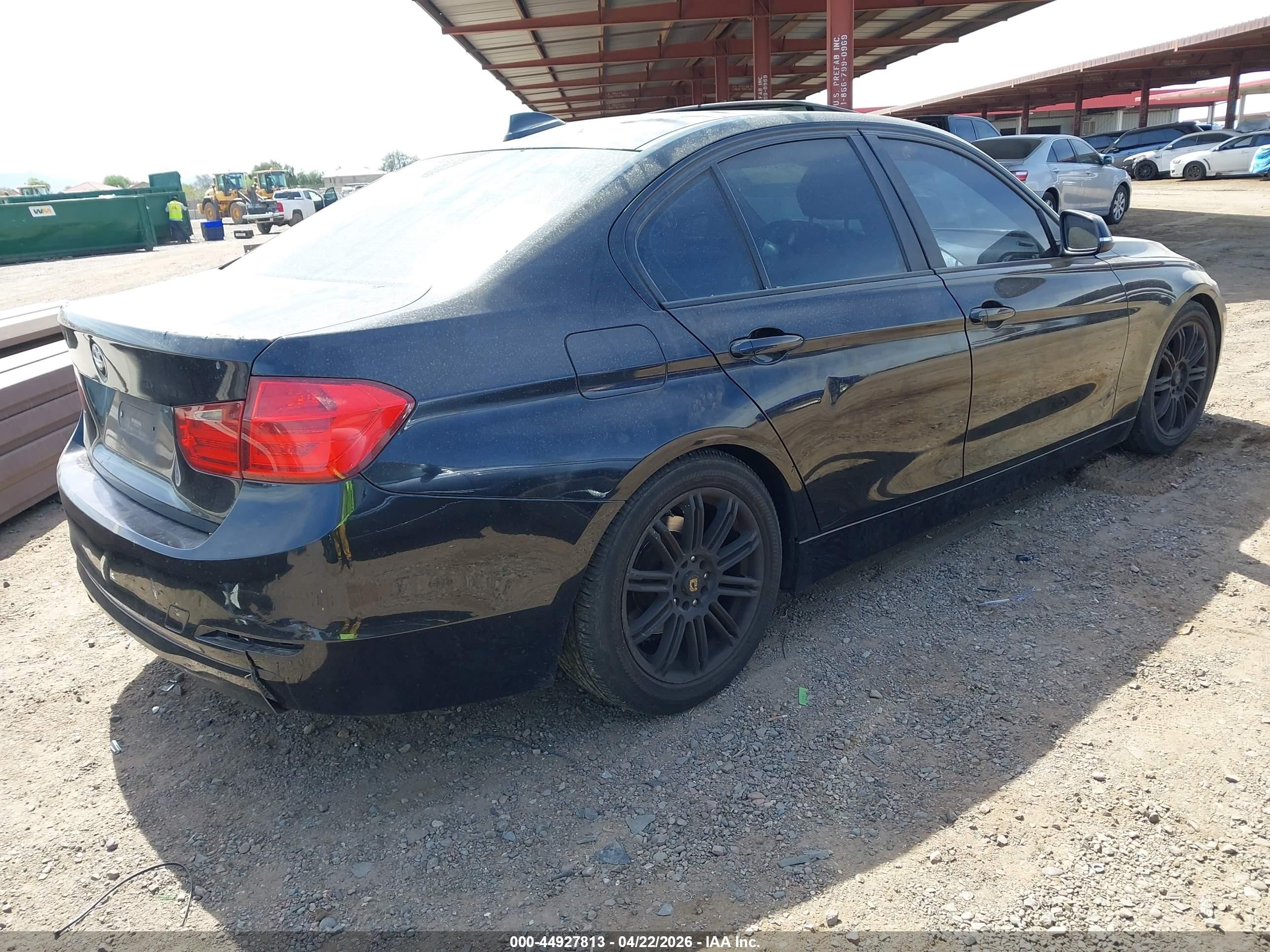 2013 Bmw 328i   Black vin: WBA3C1C59DF435410