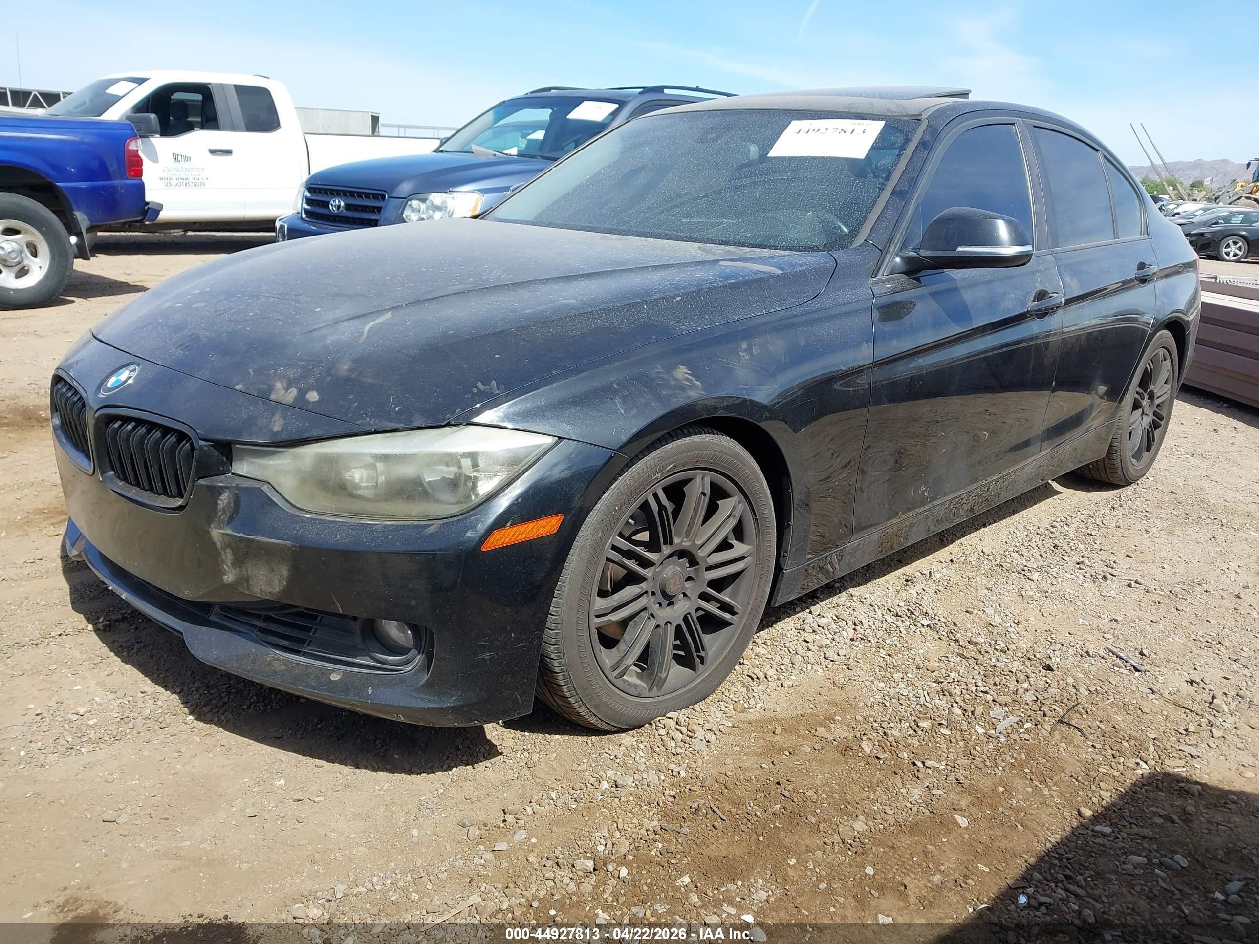 2013 Bmw 328i   Black vin: WBA3C1C59DF435410
