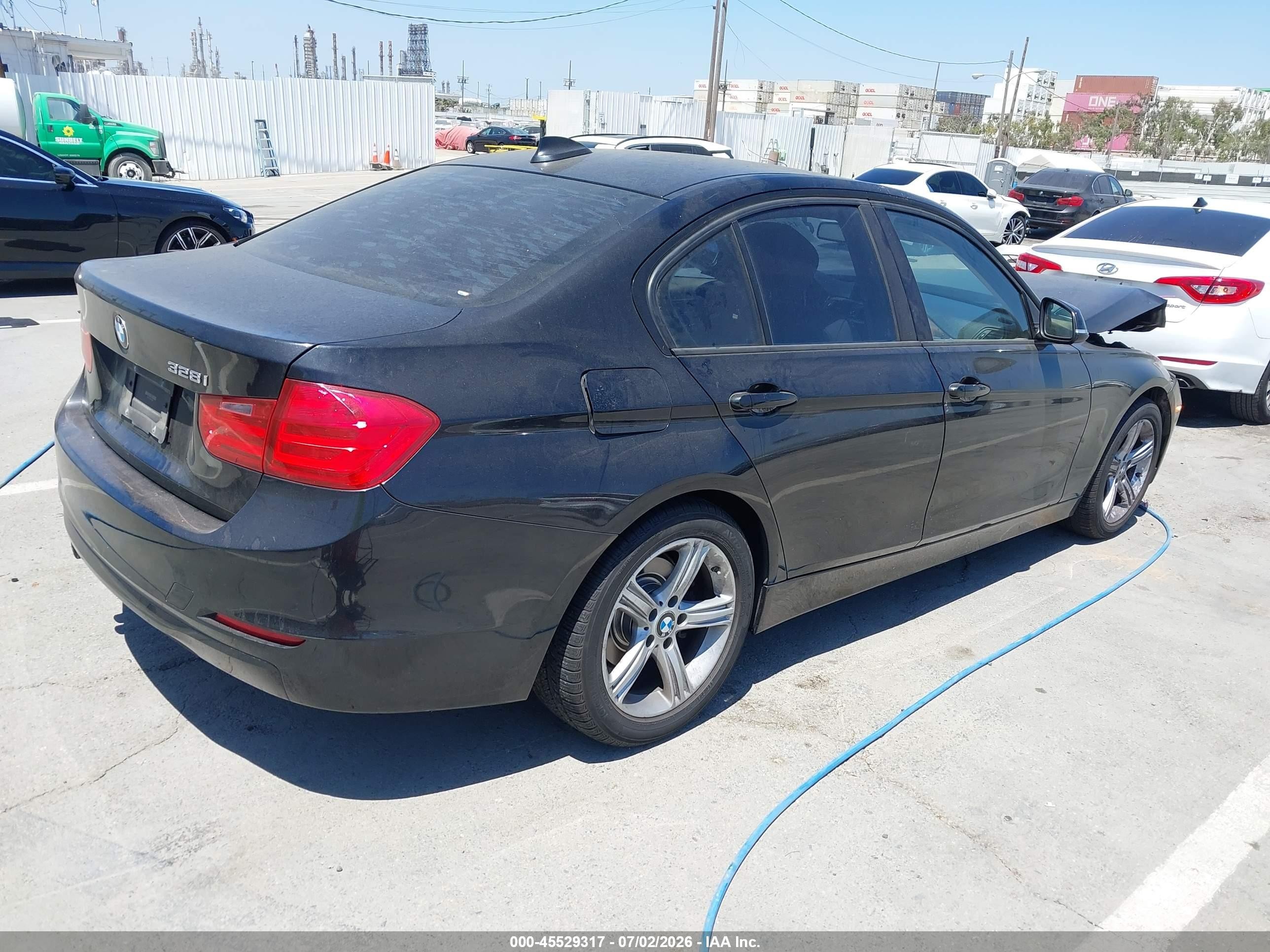 2013 Bmw 328i   Black vin: WBA3C1C59DF437299