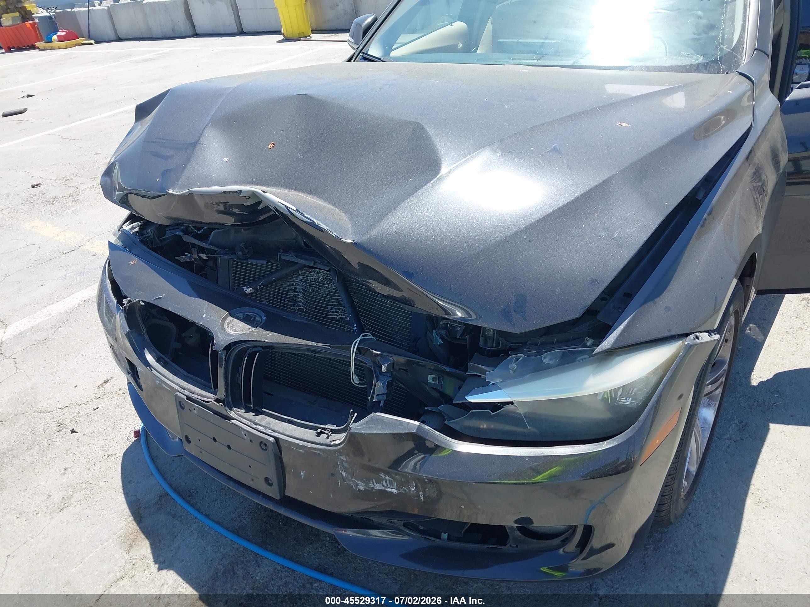 2013 Bmw 328i   Black vin: WBA3C1C59DF437299