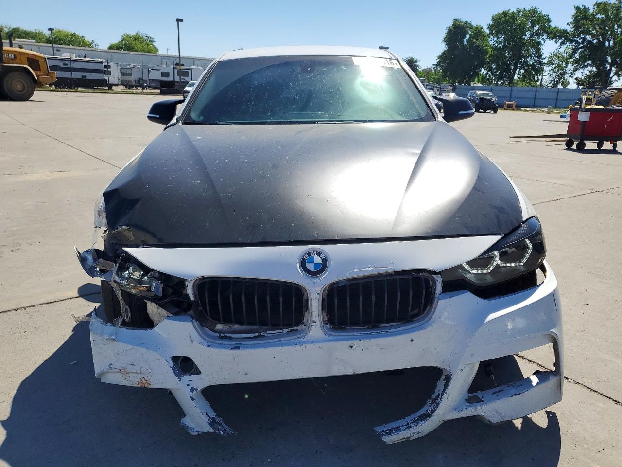 2013 Bmw 328 I Sulev Белый vin: WBA3C1C59DF437903