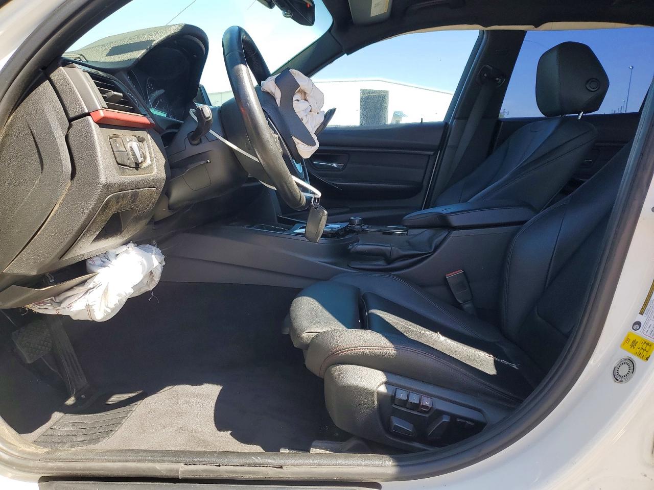 2013 Bmw 328 I Sulev Белый vin: WBA3C1C59DF437903