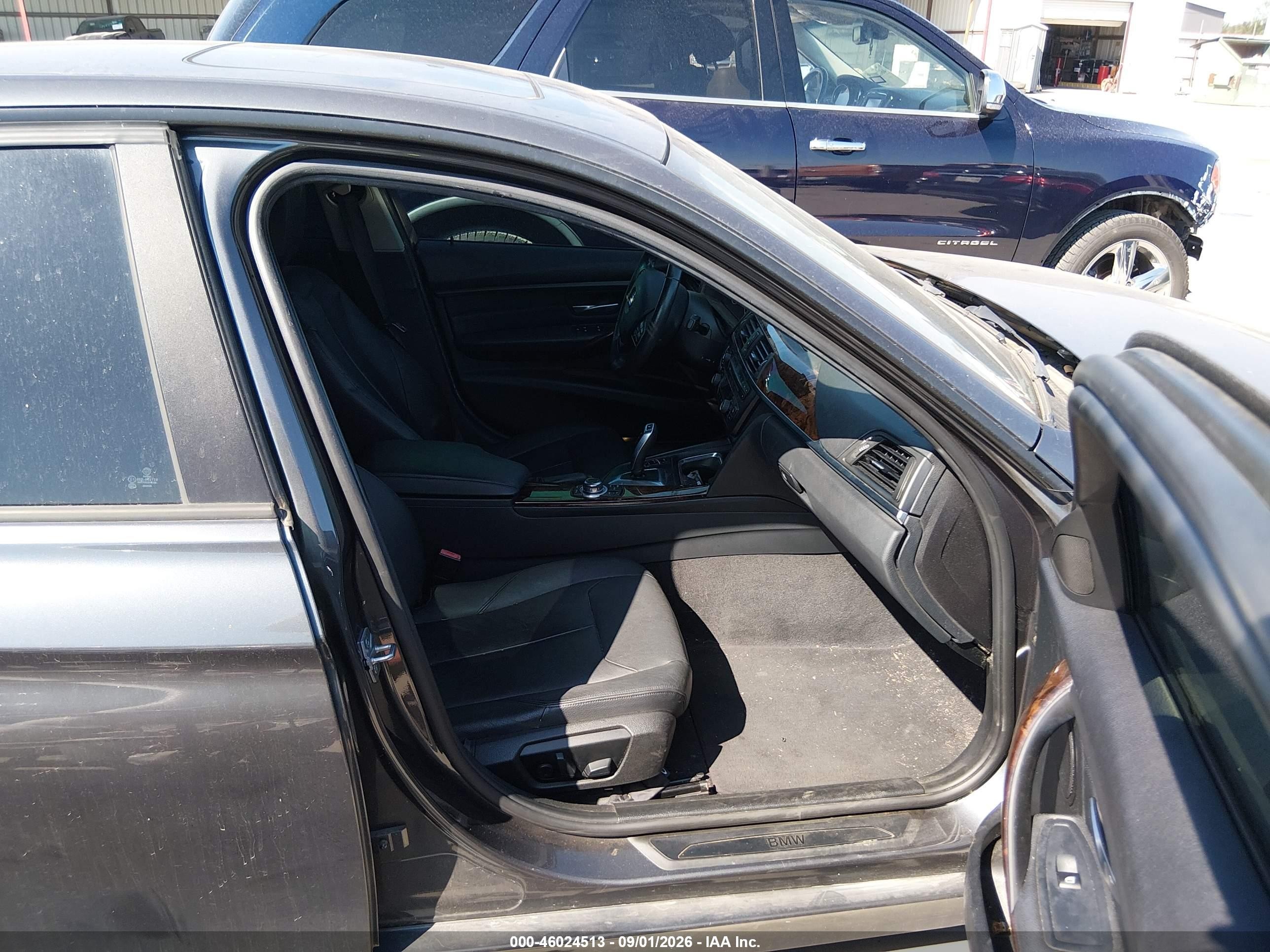 2013 Bmw 328i   Gray vin: WBA3C1C59DF438551