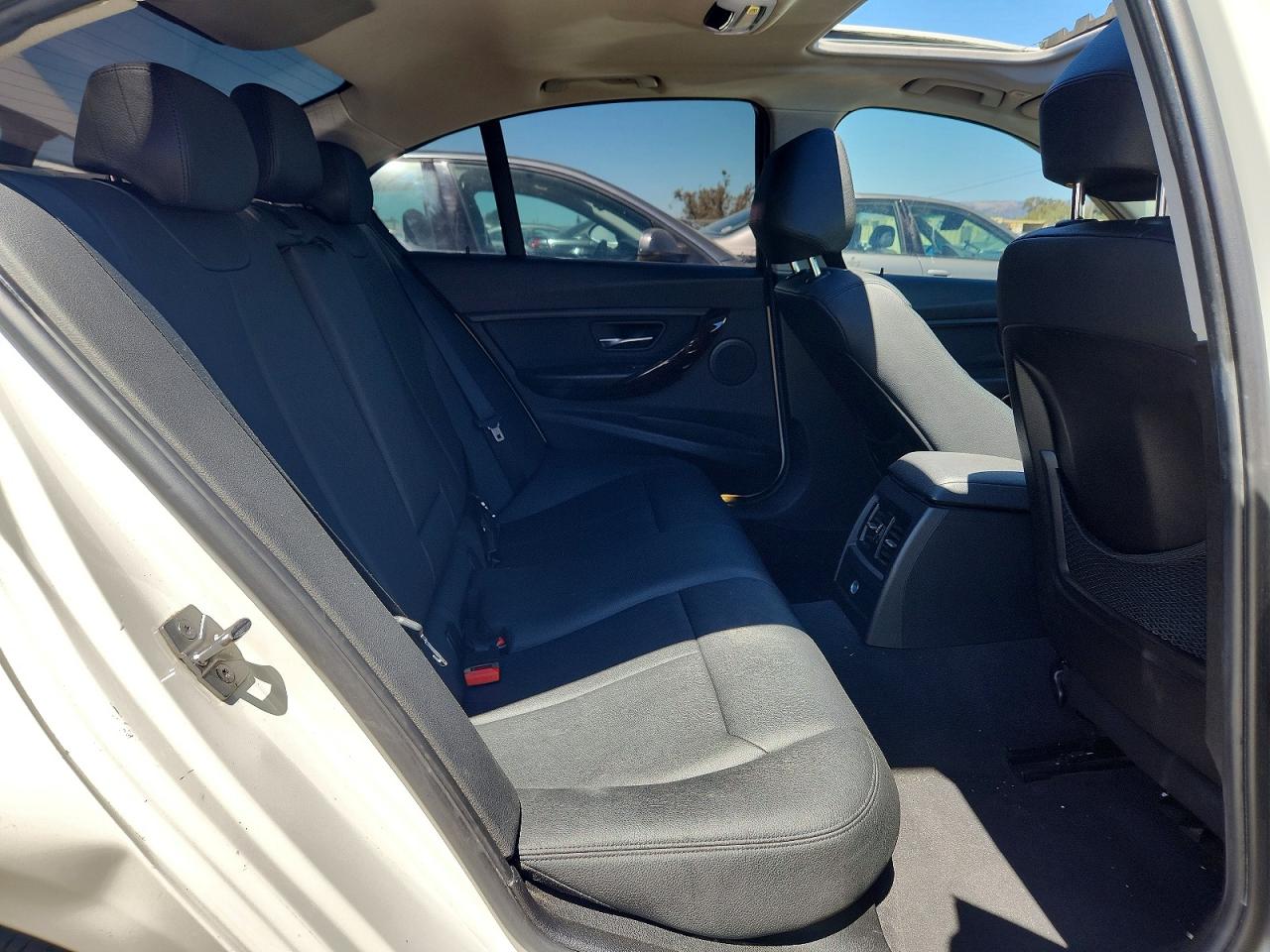 2014 Bmw 328 I Sulev White vin: WBA3C1C59EK109454