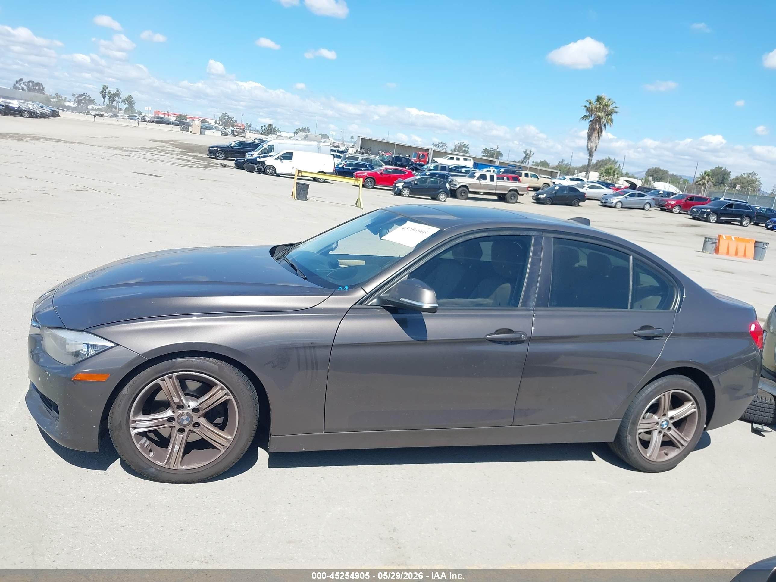 2014 Bmw 328i   Gray vin: WBA3C1C59EK109535