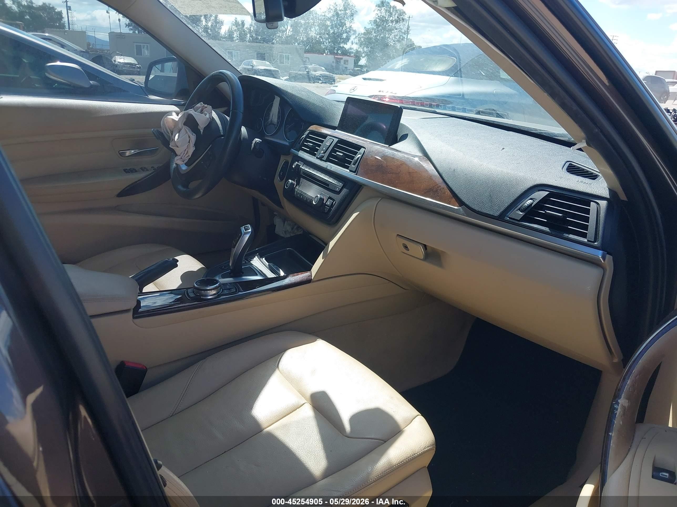 2014 Bmw 328i   Gray vin: WBA3C1C59EK109535