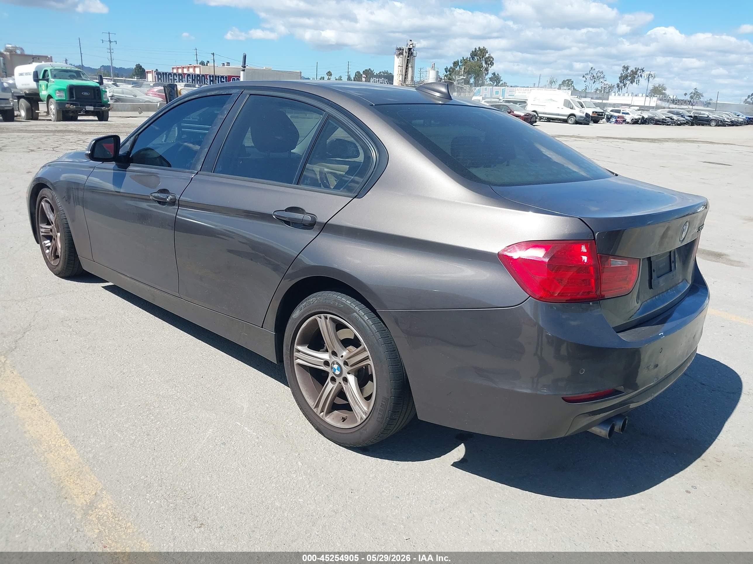 2014 Bmw 328i   Gray vin: WBA3C1C59EK109535