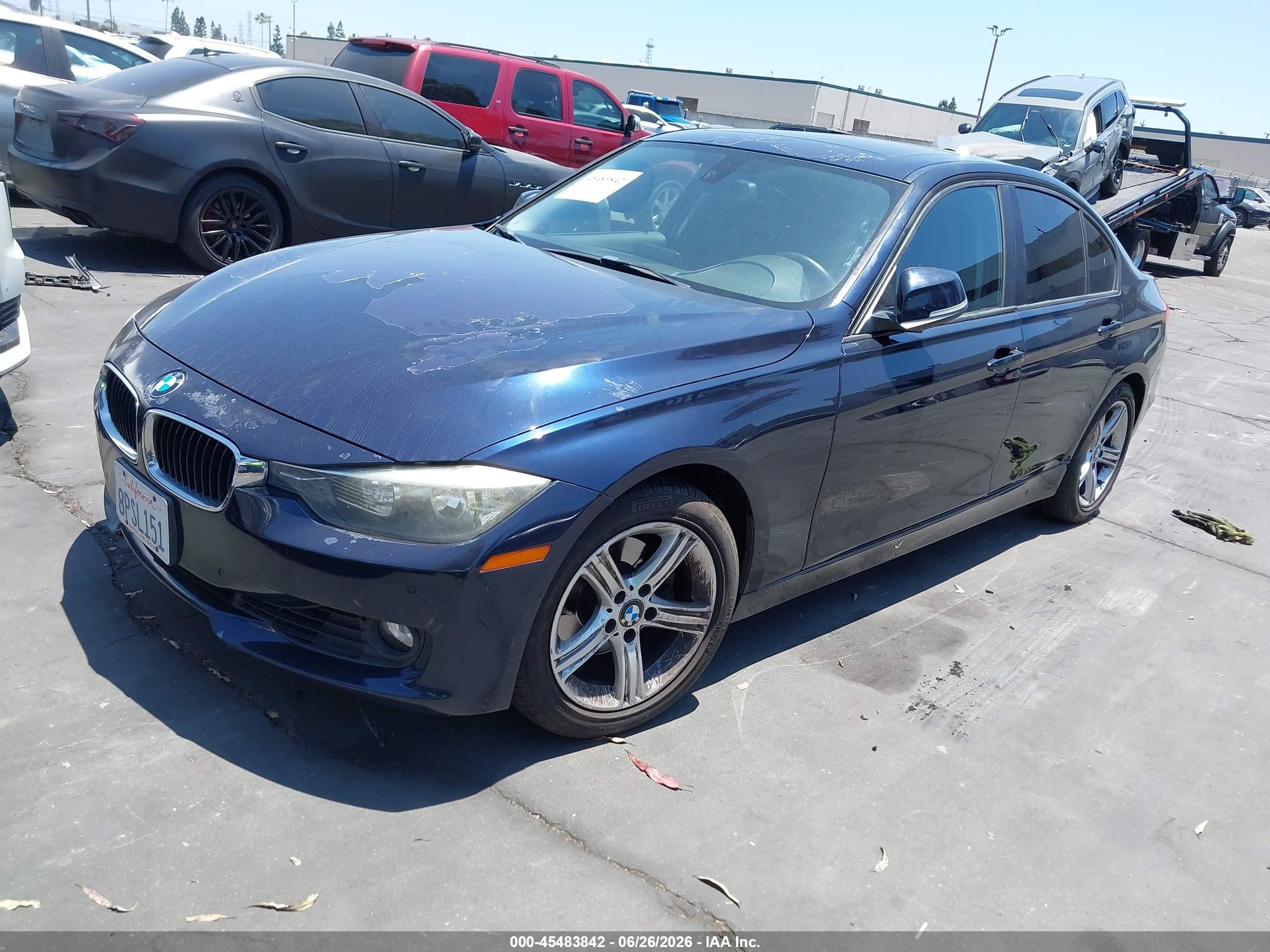 2014 Bmw 328i   Purple vin: WBA3C1C59EK112743