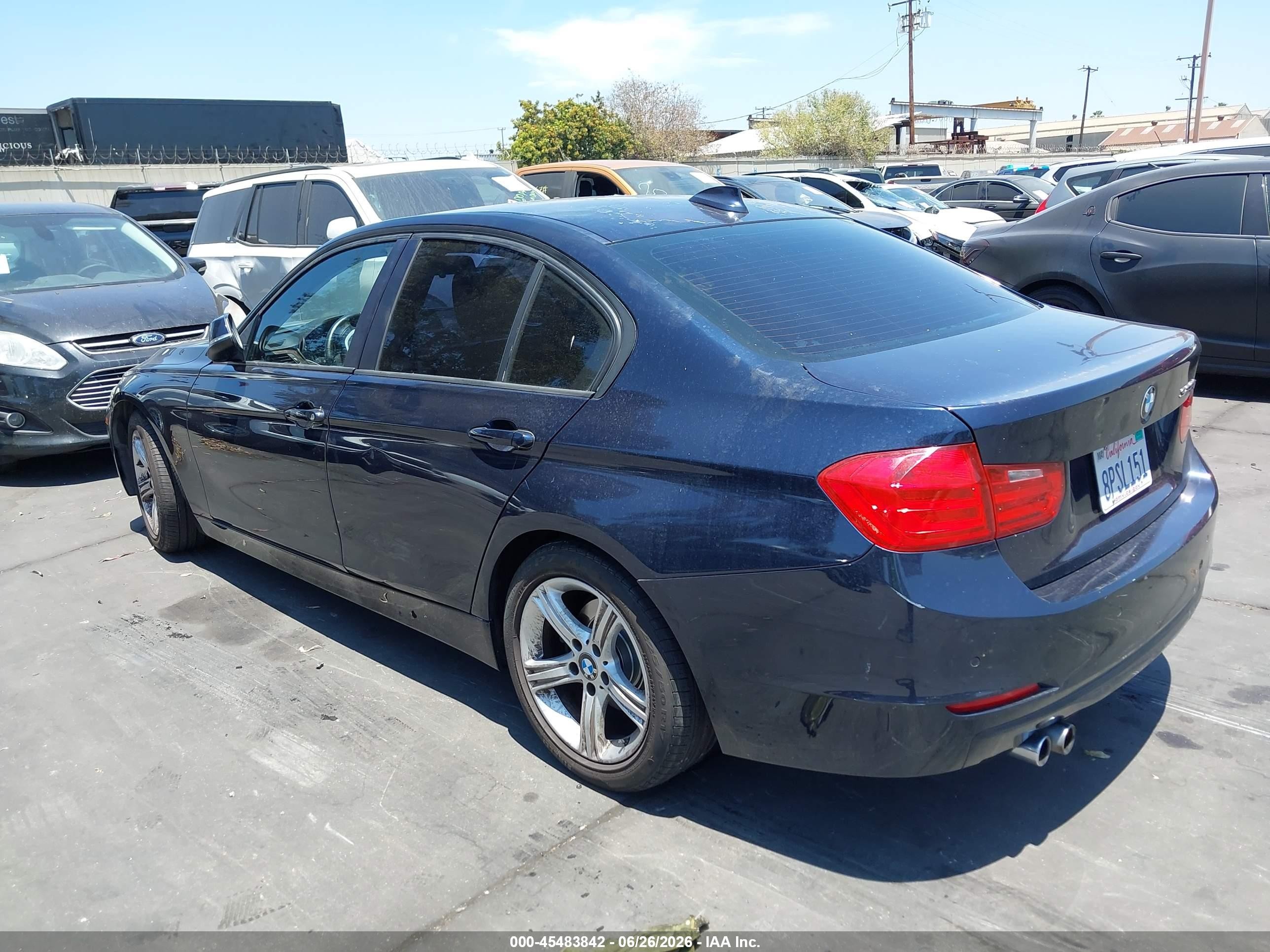 2014 Bmw 328i   Purple vin: WBA3C1C59EK112743
