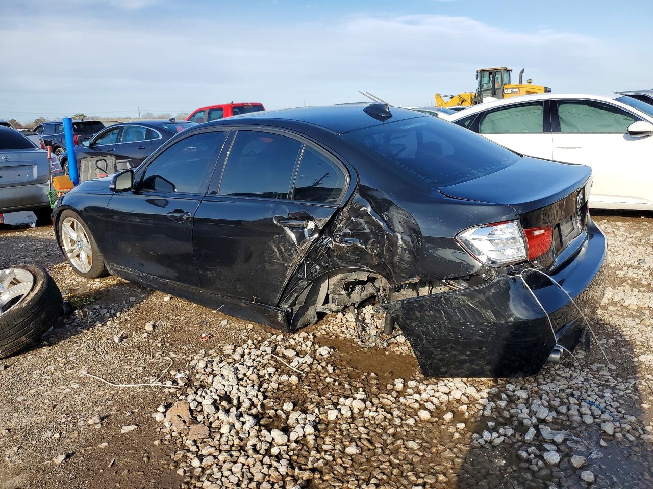 2014 Bmw 328 I Sulev Черный vin: WBA3C1C59EK114072