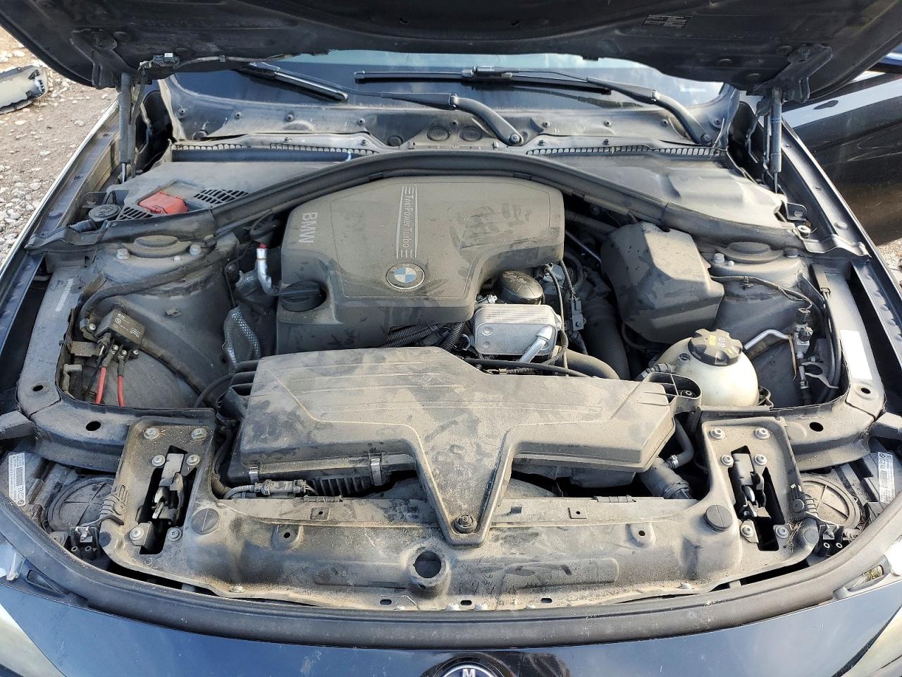 2014 Bmw 328 I Sulev Черный vin: WBA3C1C59EK114072