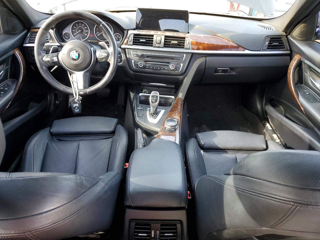 2014 Bmw 328 I Sulev Черный vin: WBA3C1C59EK114072