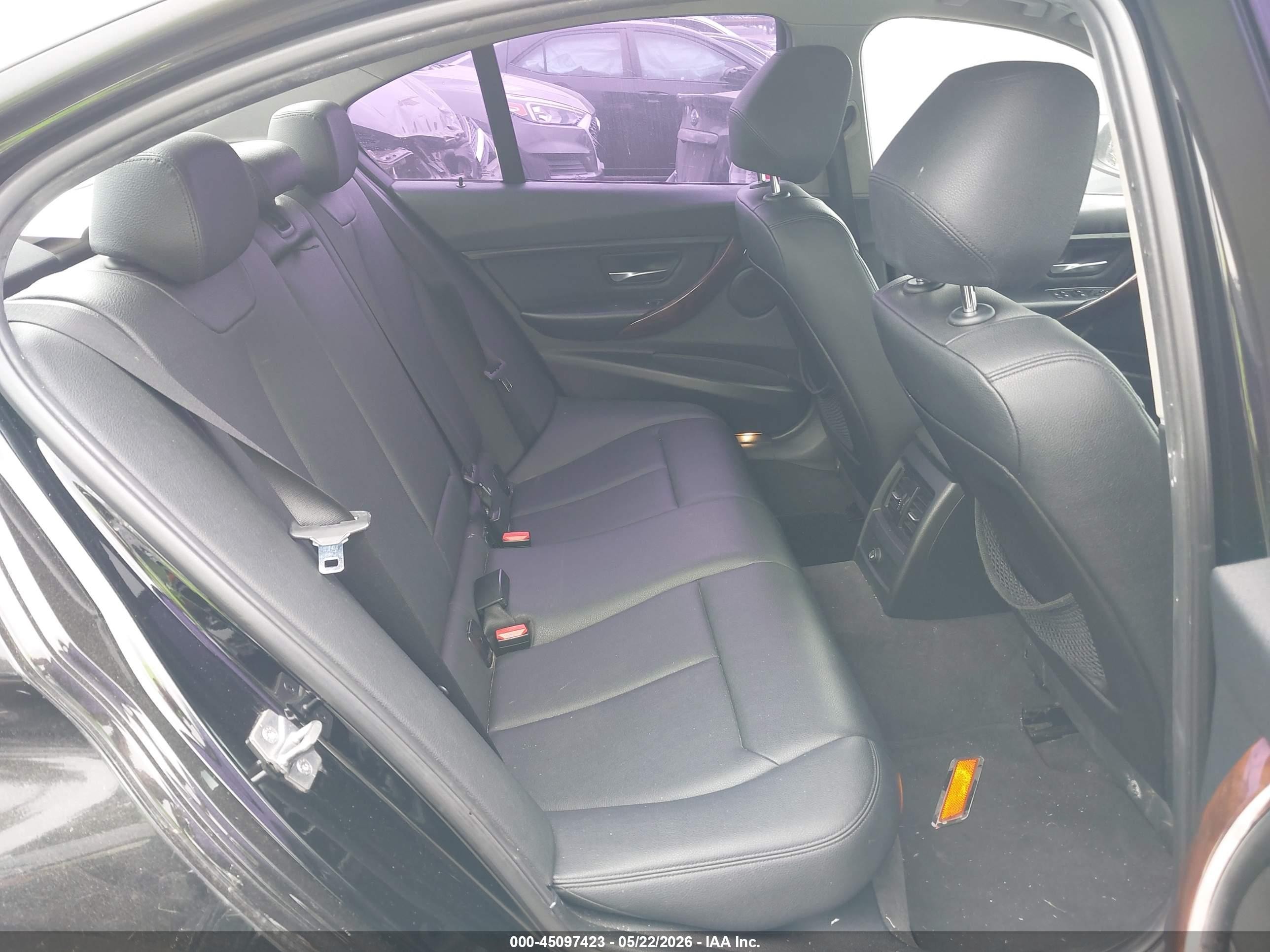 2014 Bmw 328i   Черный vin: WBA3C1C59EK116100