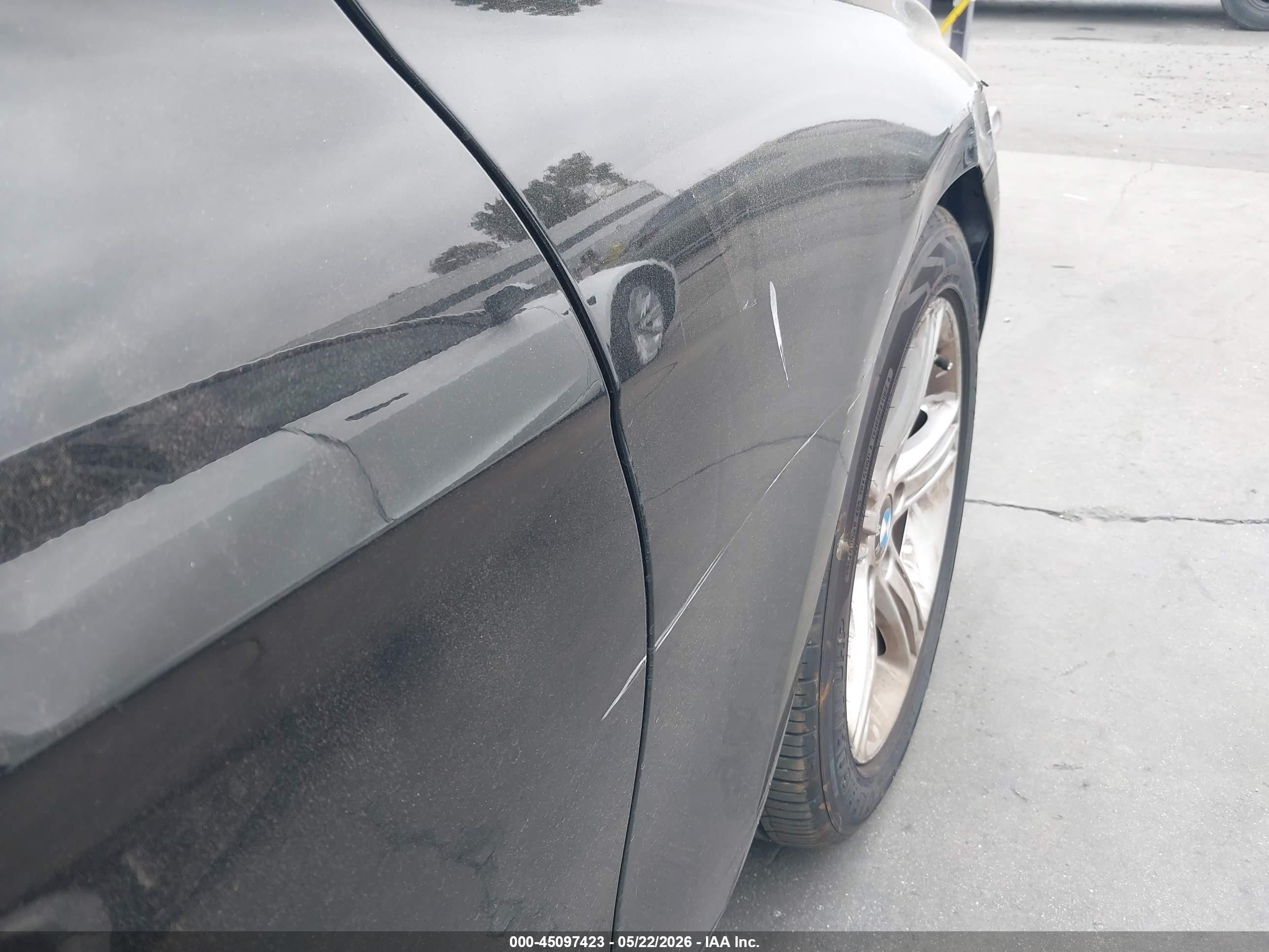 2014 Bmw 328i   Черный vin: WBA3C1C59EK116100