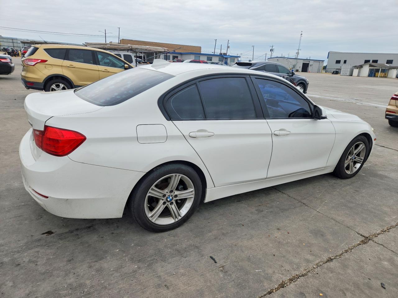 2014 Bmw 328 I Sulev White vin: WBA3C1C59EK116291