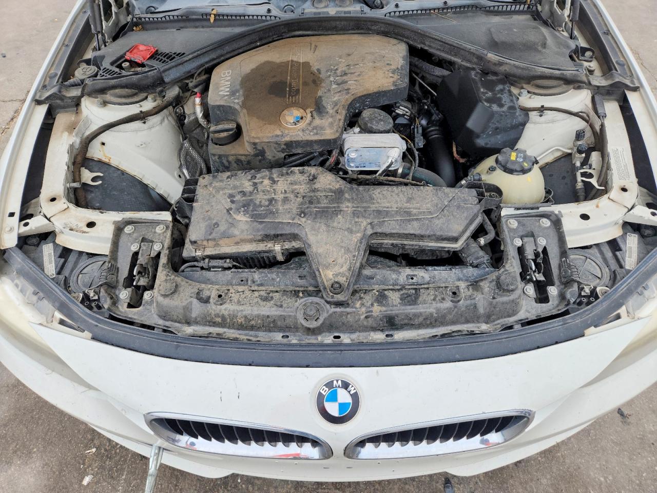 2014 Bmw 328 I Sulev White vin: WBA3C1C59EK116291