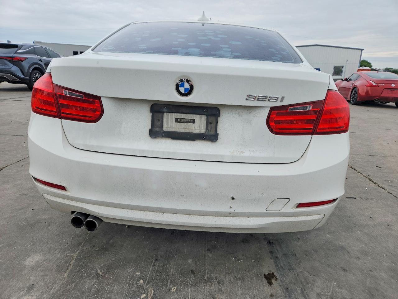 2014 Bmw 328 I Sulev White vin: WBA3C1C59EK116291
