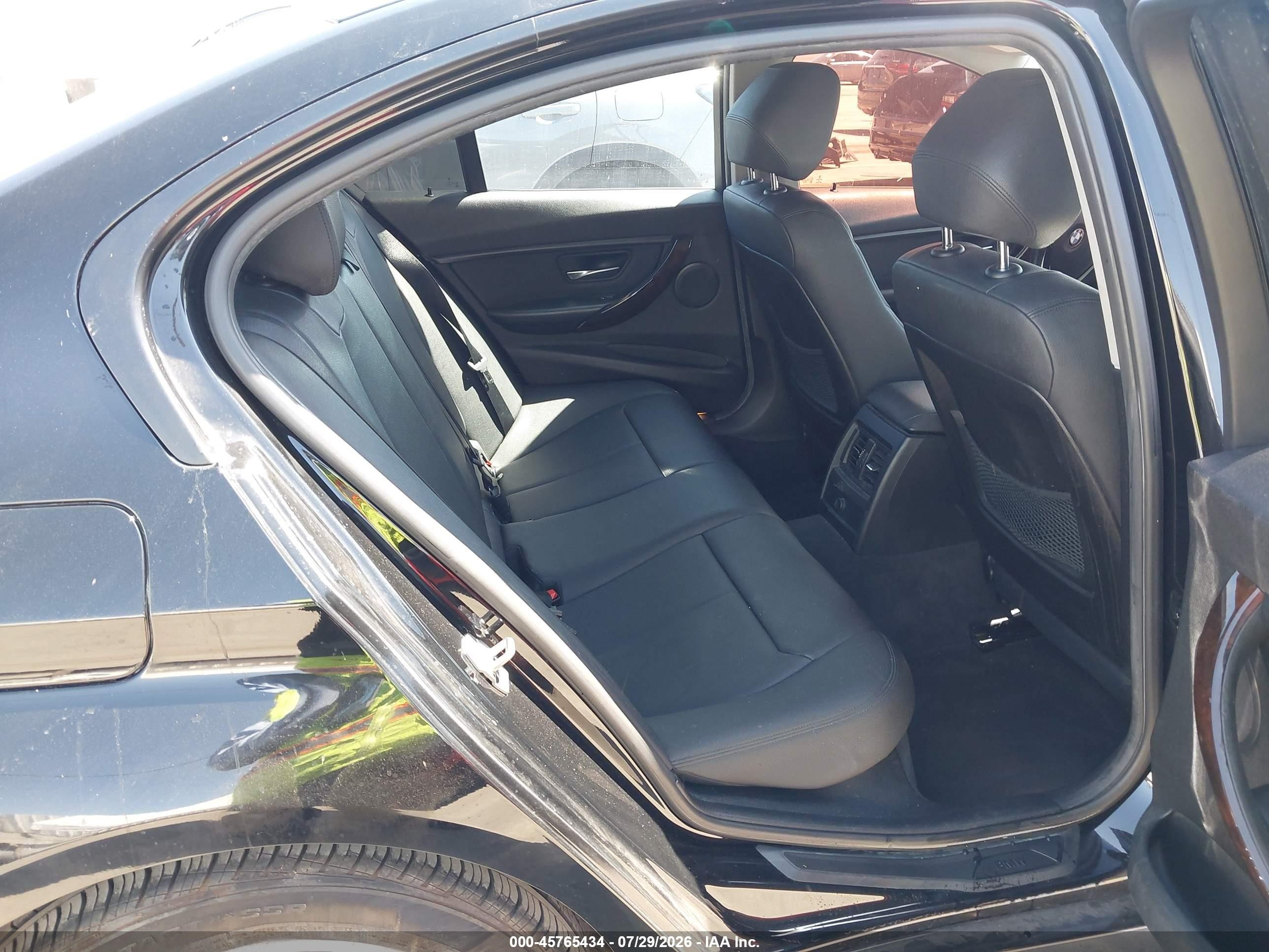 2015 Bmw 328i   Black vin: WBA3C1C59FK124909