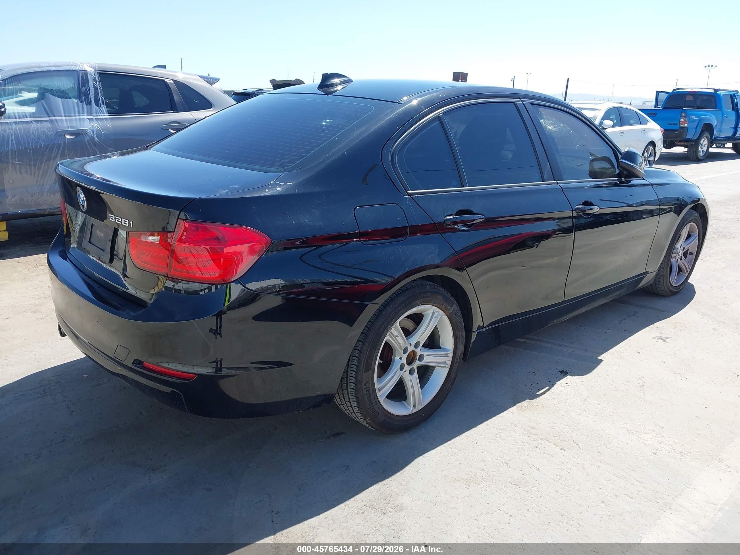 2015 Bmw 328i   Black vin: WBA3C1C59FK124909