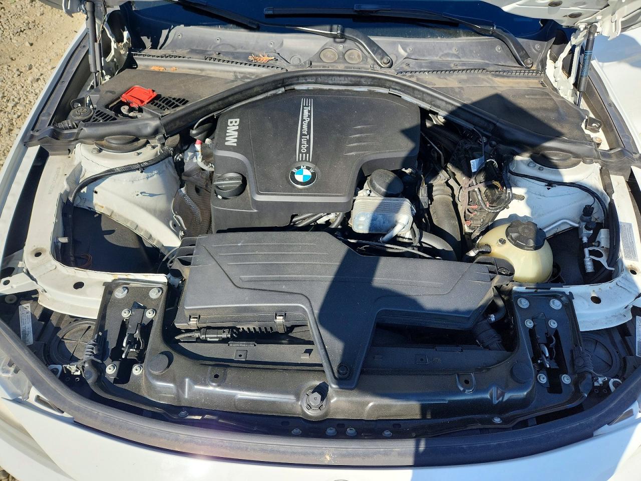 2012 Bmw 328 I Sulev White vin: WBA3C1C5XCF433468