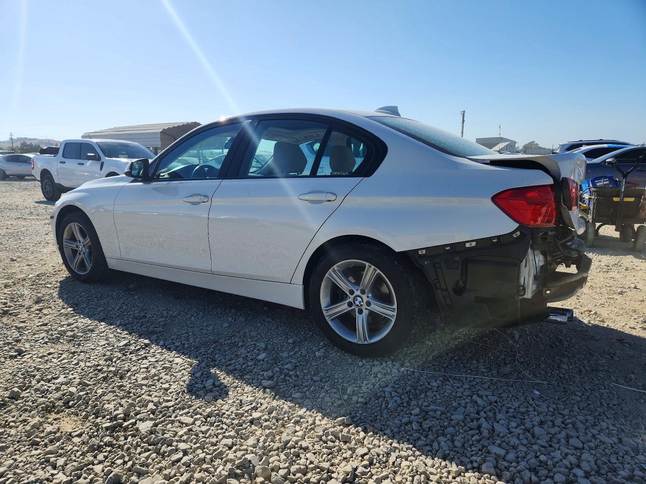 2012 Bmw 328 I Sulev White vin: WBA3C1C5XCF433468