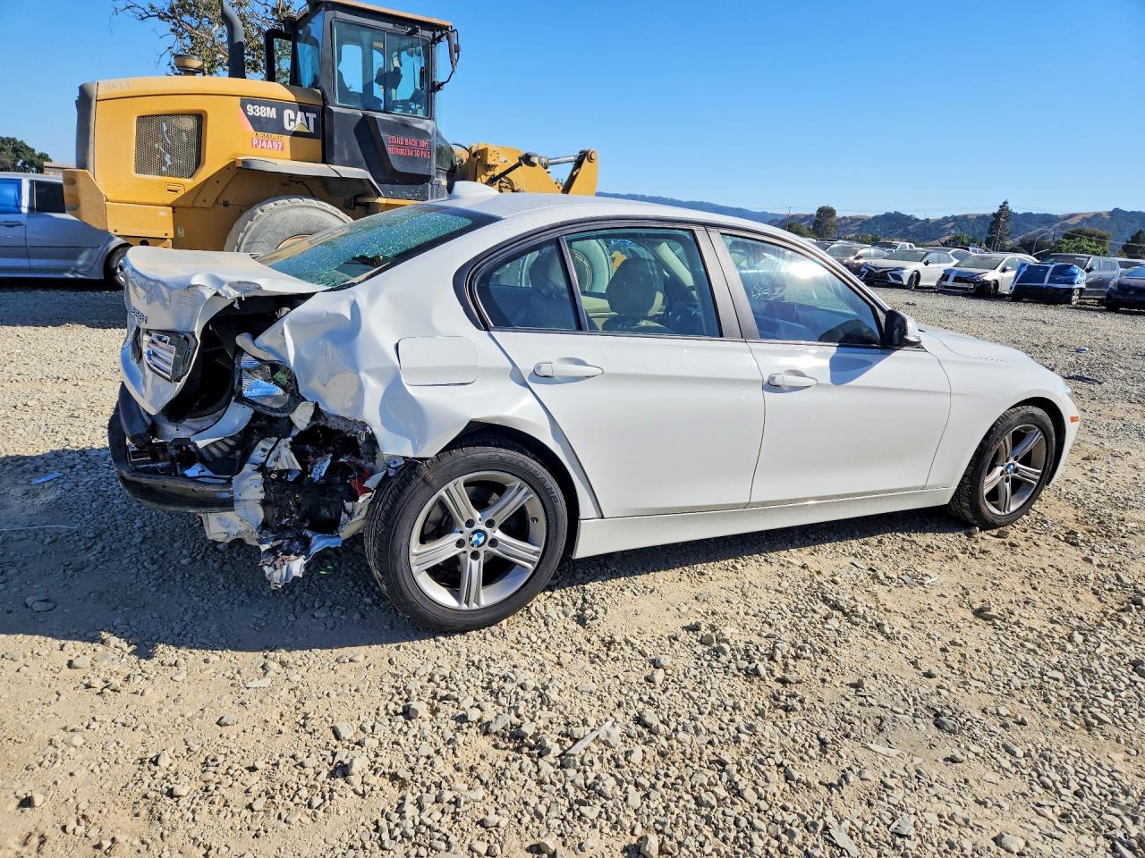 2012 Bmw 328 I Sulev White vin: WBA3C1C5XCF433468