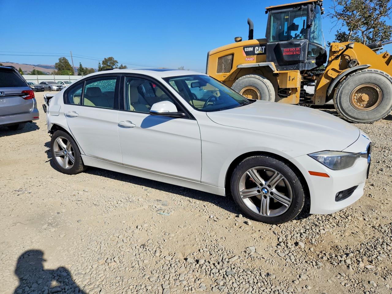 2012 Bmw 328 I Sulev White vin: WBA3C1C5XCF433468