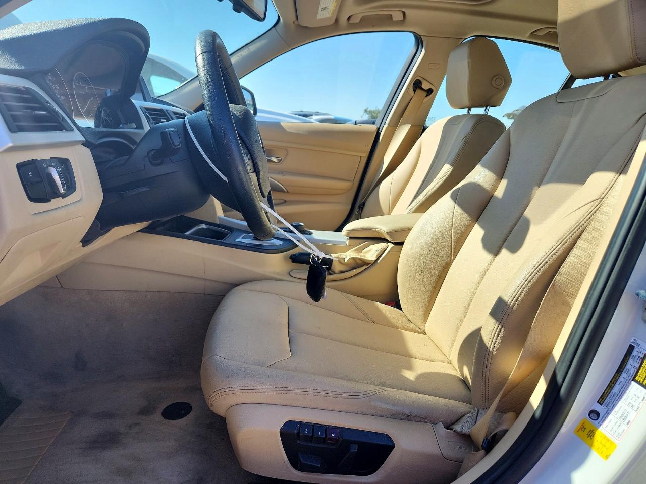 2012 Bmw 328 I Sulev White vin: WBA3C1C5XCF433468
